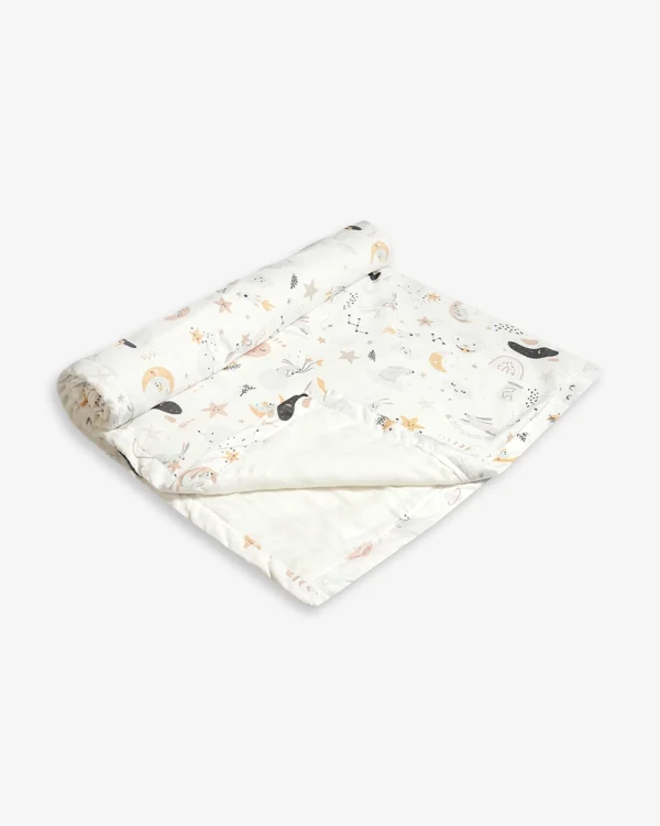 Baby Blanket Dreamy Night White