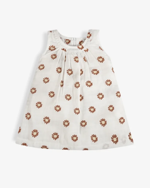 Baby Frock-Zipper Floral 