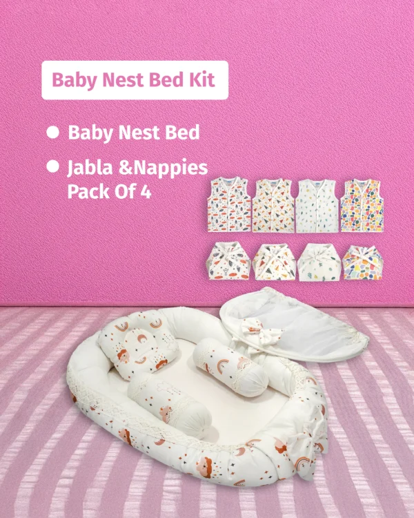 Baby Nest Bed Kit Sleepy Bear